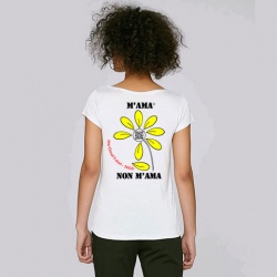 QRPlaza T-Shirt - M'AMA NON M'AMA - THIN DAISY - 16 Gb