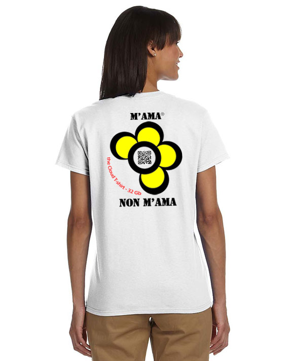 QRPlaza T-SHIRT - M'AMA NON M'AMA - DAISY