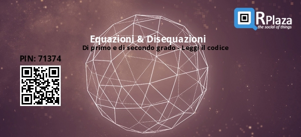 Equazioni & disequazioni